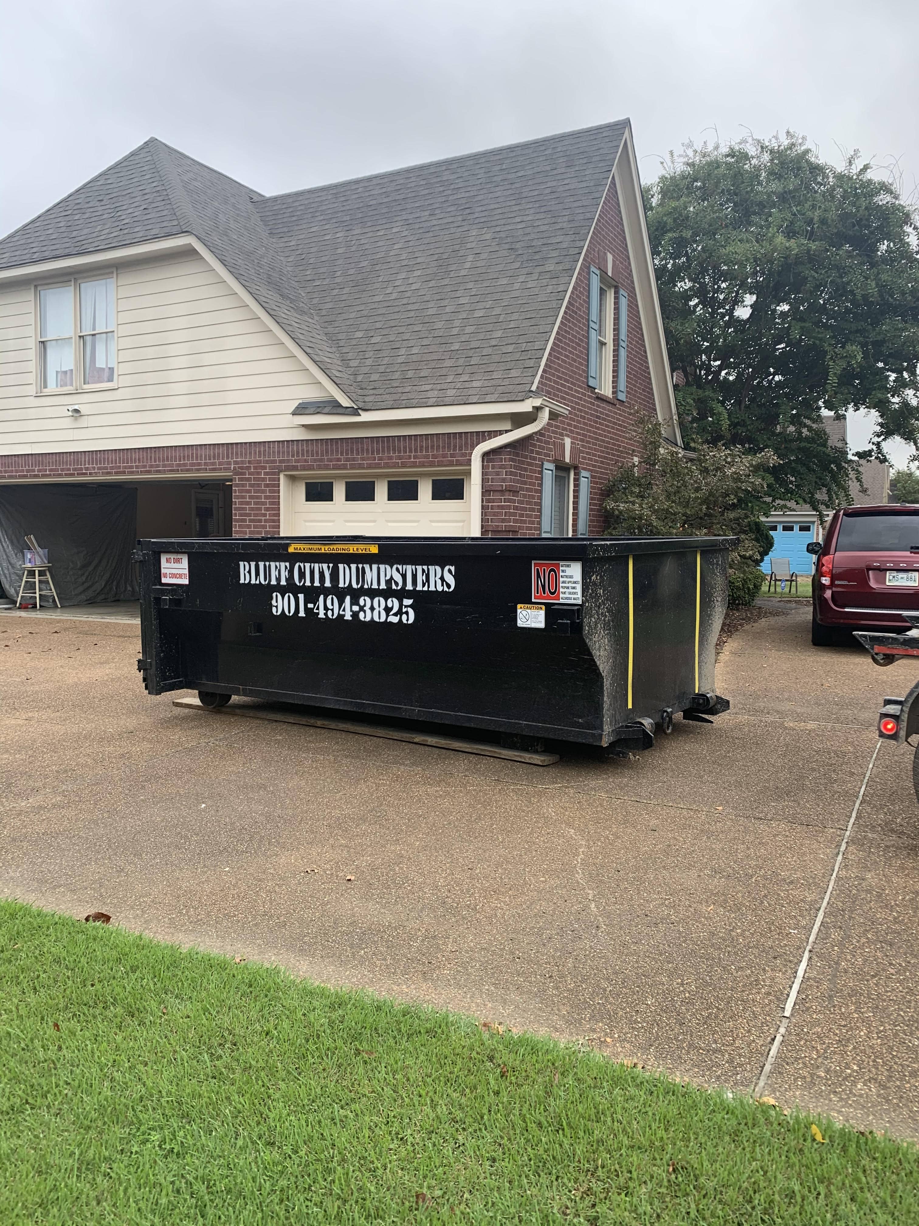 Dumpster Rentals in Memphis TN Bluff City Dumpster